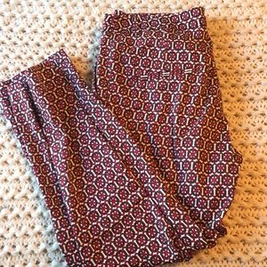 H&M patterned pants